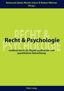 Title: Recht und Psychologie