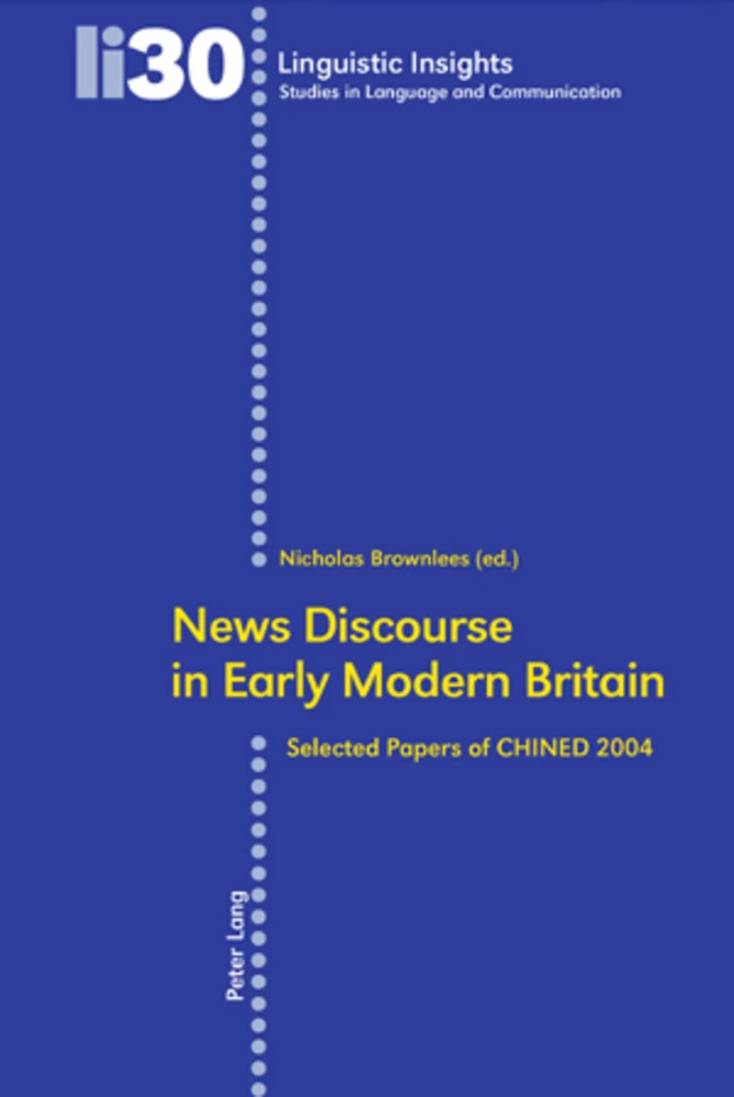 Title: News Discourse in Early Modern Britain