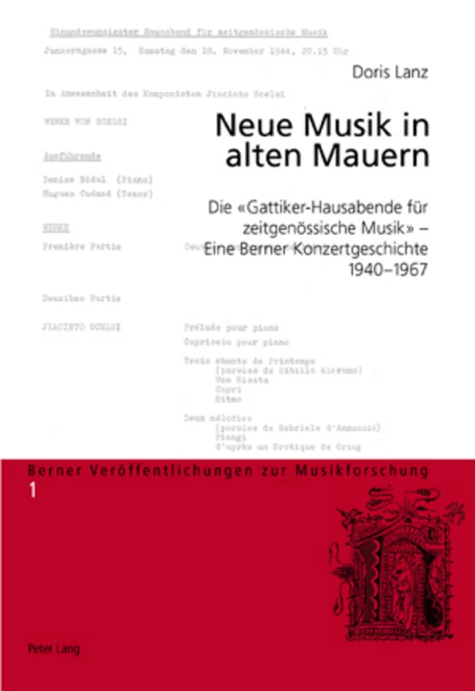 Title: Neue Musik in alten Mauern