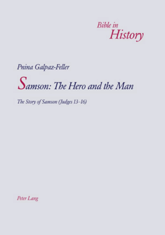 Title: Samson: The Hero and the Man