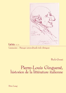 Title: Pierre-Louis Ginguené, historien de la littérature italienne