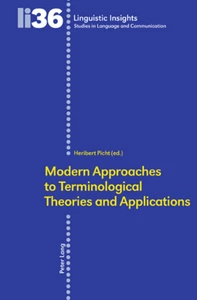 Title: Modern Approaches to Terminological Theories and Applications