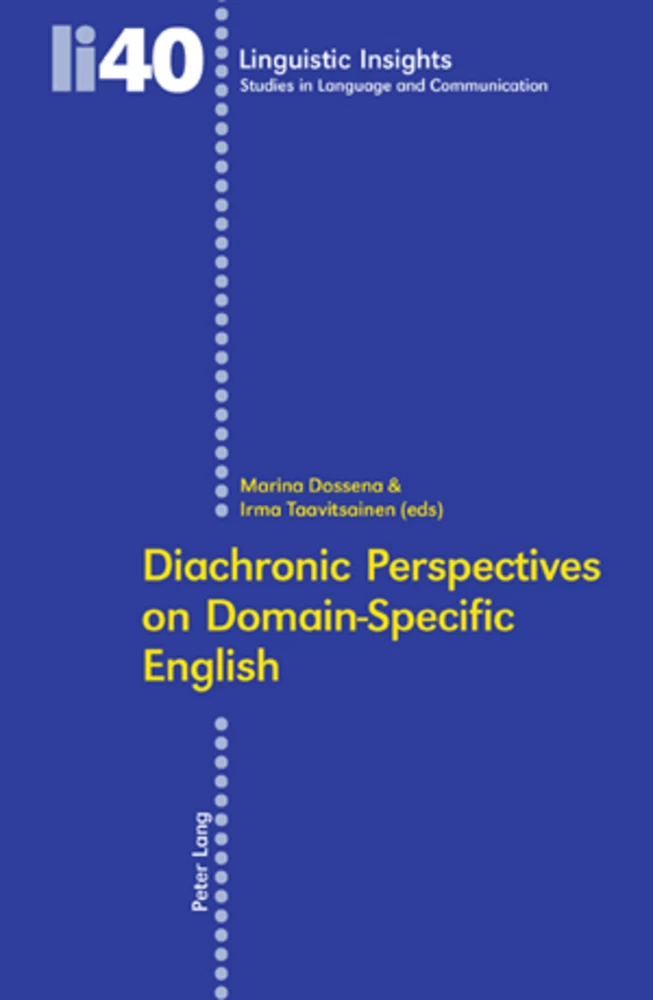 Title: Diachronic Perspectives on Domain-Specific English