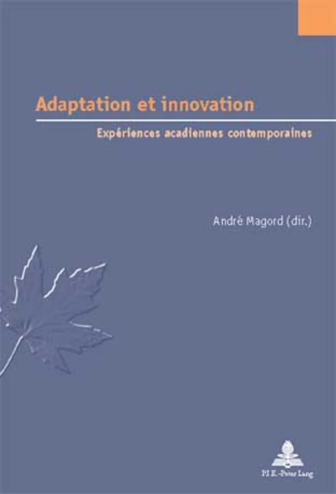 Title: Adaptation et innovation