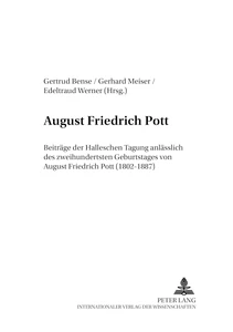 Title: August Friedrich Pott
