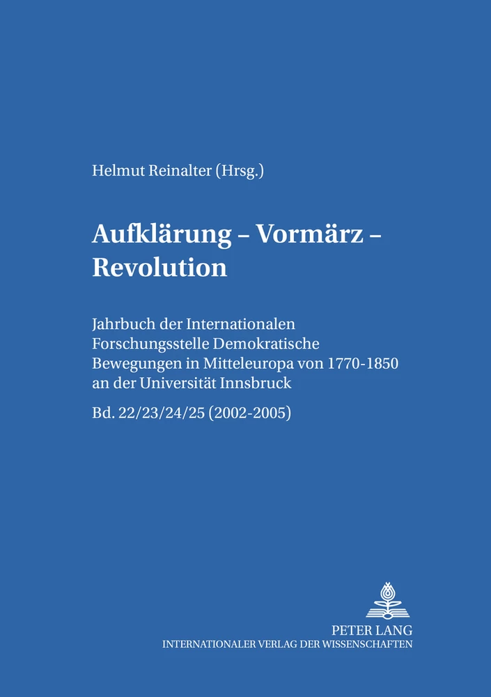 Title: Aufklärung – Vormärz – Revolution