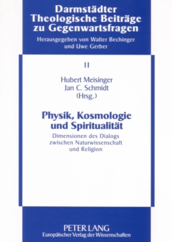 Titel: Physik, Kosmologie und Spiritualität