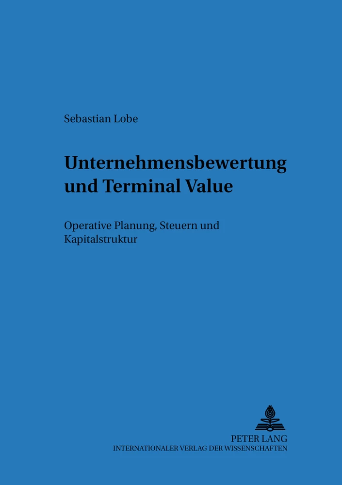 Titel: Unternehmensbewertung und Terminal Value