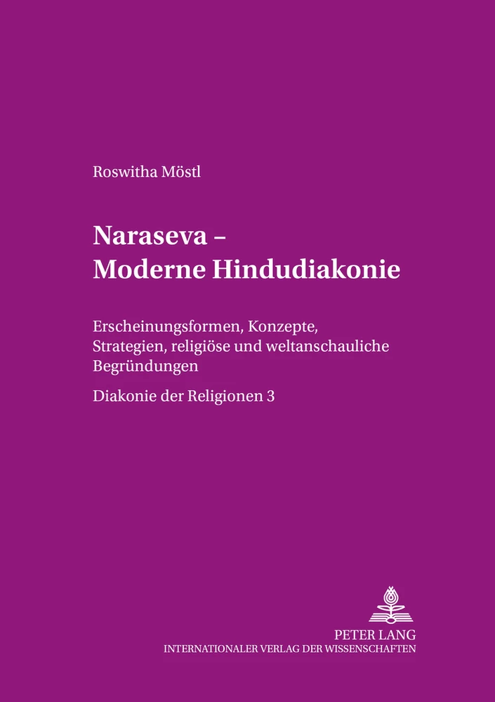 Titel: Diakonie der Religionen 3, «Narasevā» - Moderne Hindudiakonie