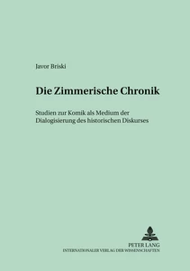 Title: Die «Zimmerische Chronik»
