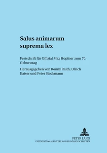 Titel: Salus animarum suprema lex