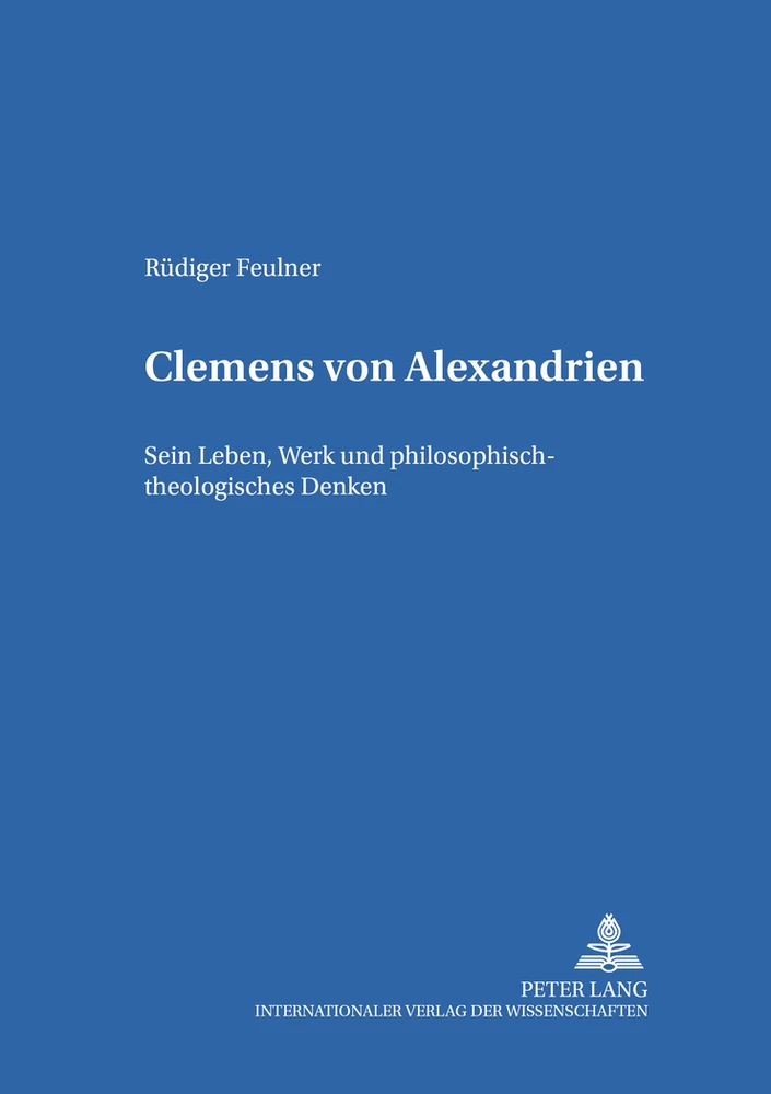 Titel: Clemens von Alexandrien
