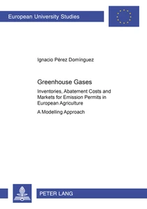 Title: Greenhouse Gases: Inventories, Abatement Costs and Markets for Emission Permits in European Agriculture