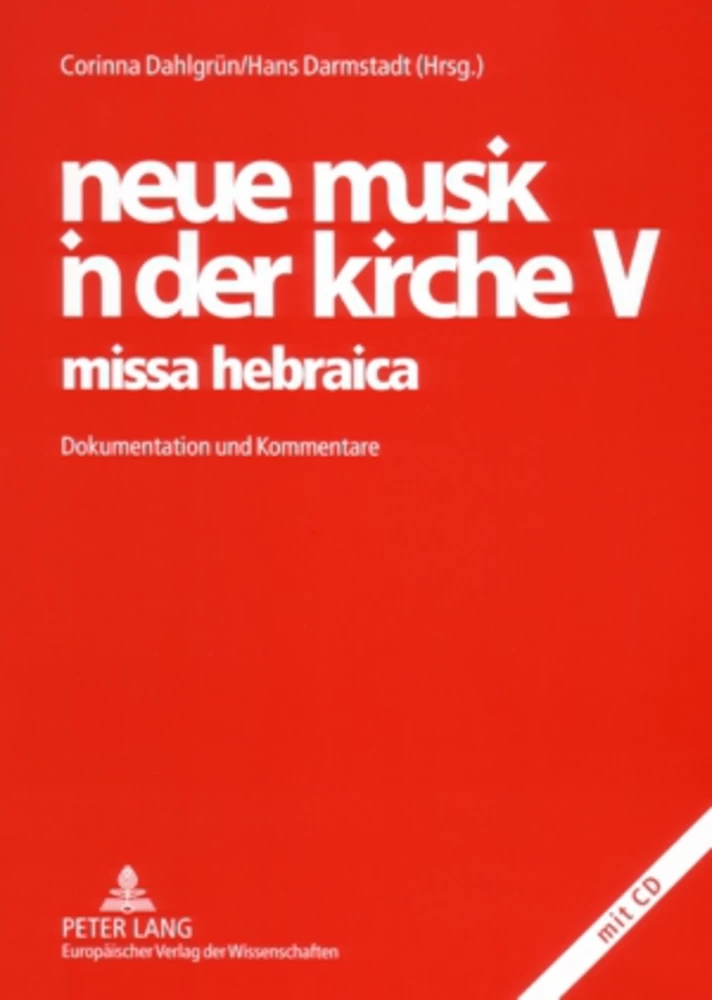 Titel: neue musik in der kirche V- missa hebraica