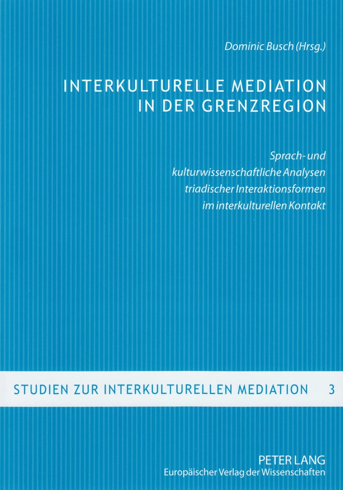 Title: Interkulturelle Mediation in der Grenzregion