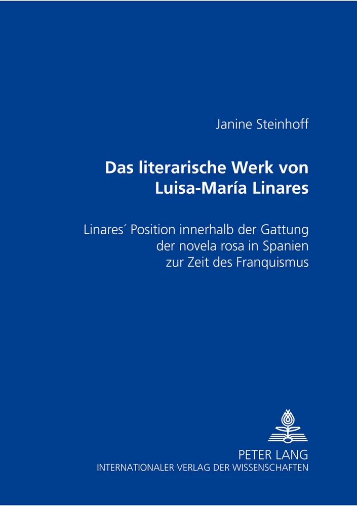 Titel: Das literarische Werk von Luisa-María Linares