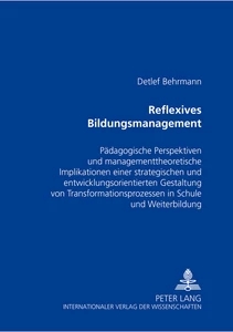 Title: Reflexives Bildungsmanagement