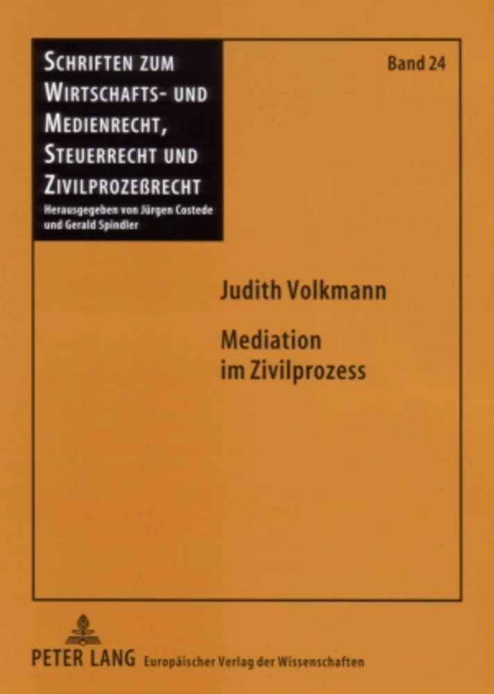 Titel: Mediation im Zivilprozess