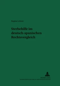 Title: Sterbehilfe im deutsch-spanischen Rechtsvergleich