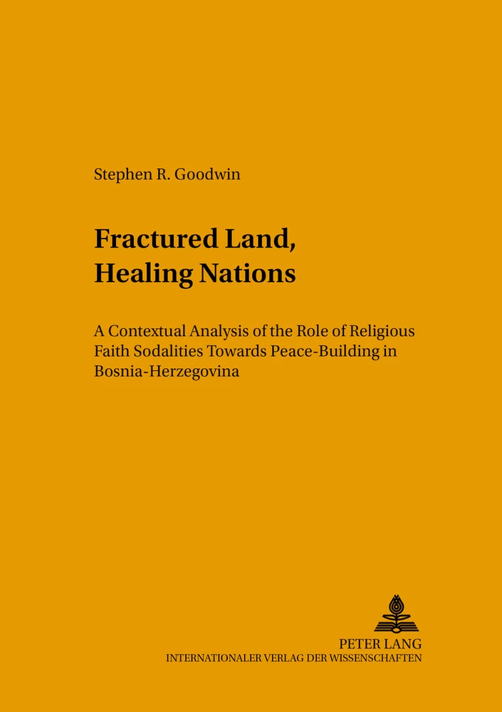 Title: «Fractured Land, Healing Nations»