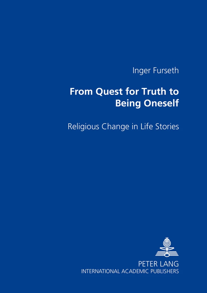 Title: From Quest for Truth to Being Oneself
