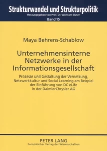 Title: Unternehmensinterne Netzwerke in der Informationsgesellschaft