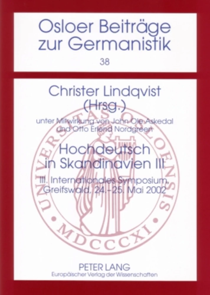 Title: Hochdeutsch in Skandinavien III
