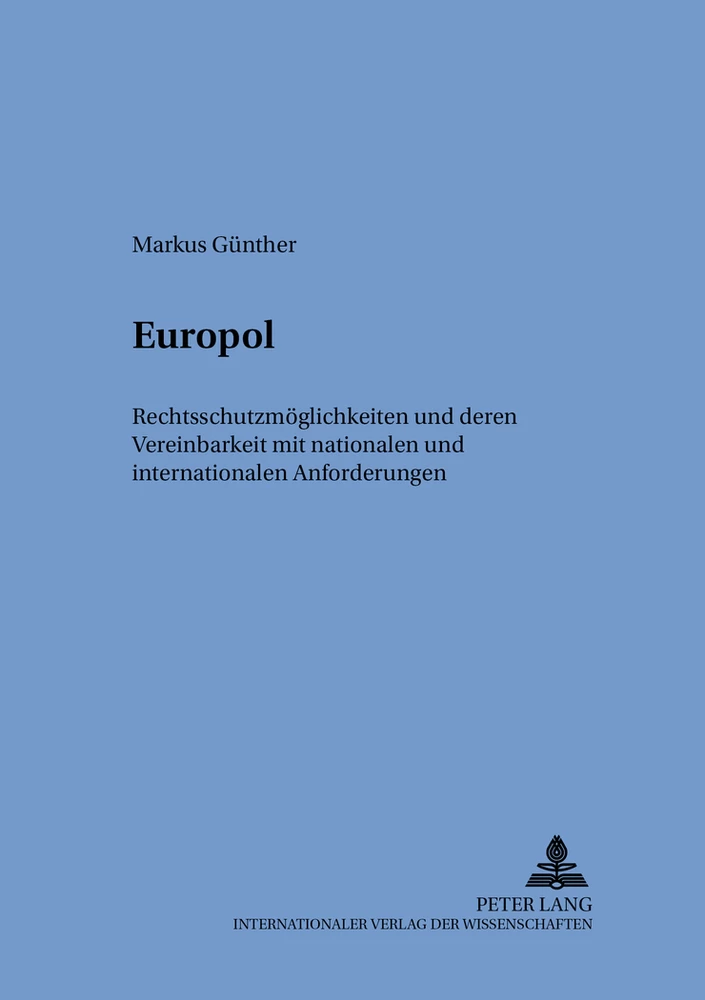 Titel: Europol