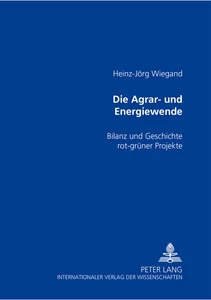 Title: Die Agrar- und Energiewende