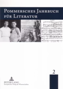 Titel: Pommersches Jahrbuch für Literatur 2