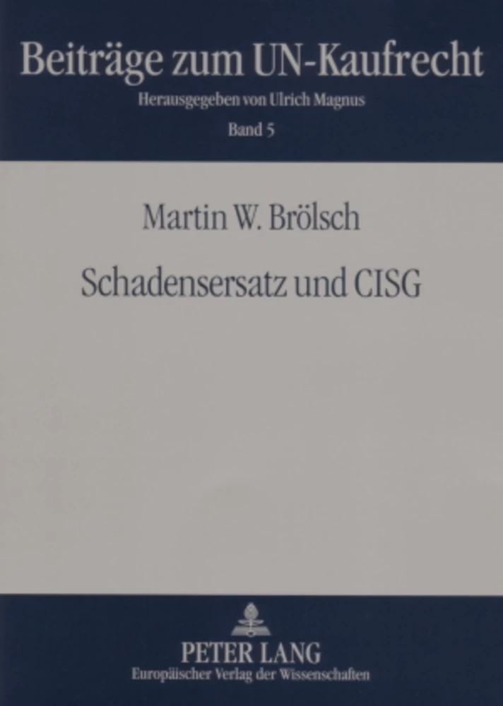 Title: Schadensersatz und CISG