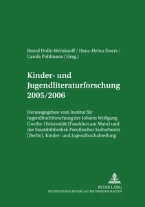 Title: Kinder- und Jugendliteraturforschung 2005/2006