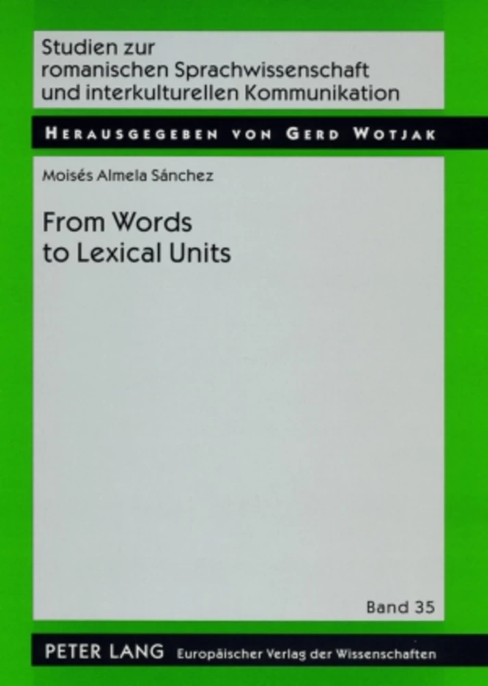 Title: From Word to Lexical Units