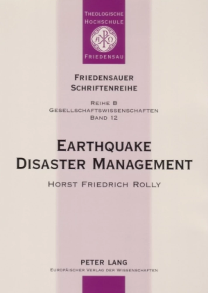 Title: Earthquake Disaster Management