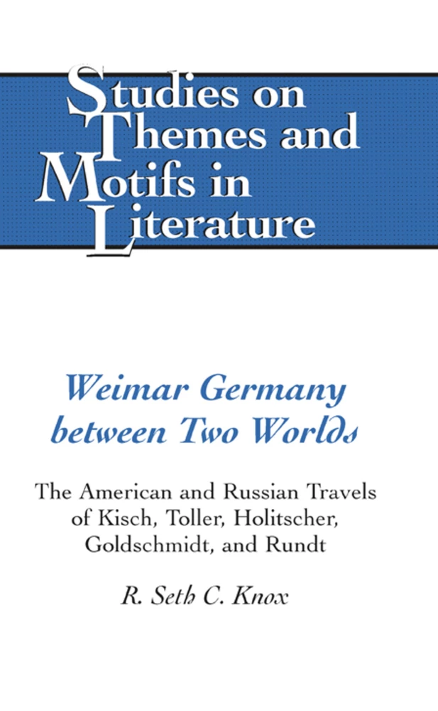Title: Weimar Germany between Two Worlds