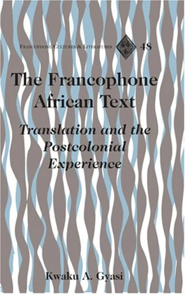 Title: The Francophone African Text