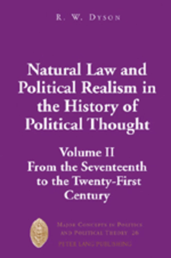 Title: Natural Law and Political Realism in the History of Political Thought