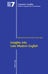 Title: Insights into Late Modern English