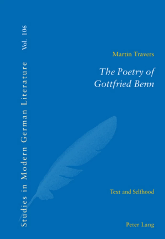 Title: The Poetry of Gottfried Benn