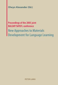Title: New Approaches to Materials Development for Language Learning