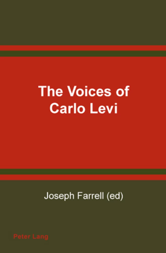 Title: The Voices of Carlo Levi- Le voci di Carlo Levi