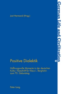 Titel: Positive Dialektik