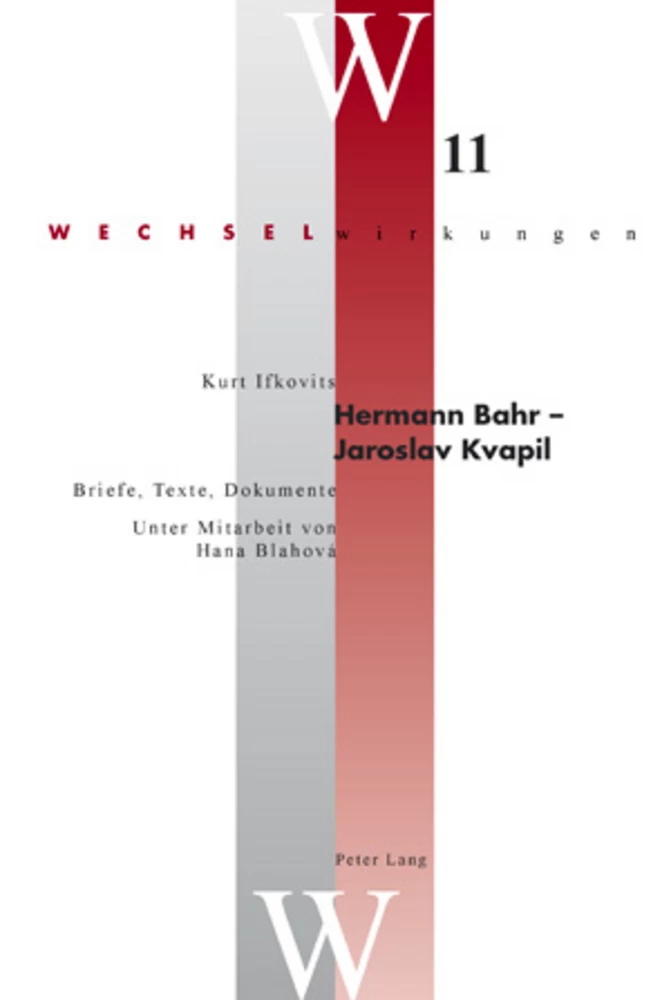 Titel: Hermann Bahr – Jaroslav Kvapil