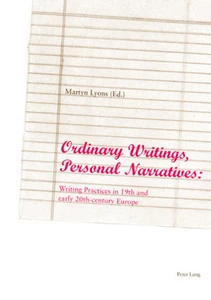 Title: Ordinary Writings, Personal Narratives