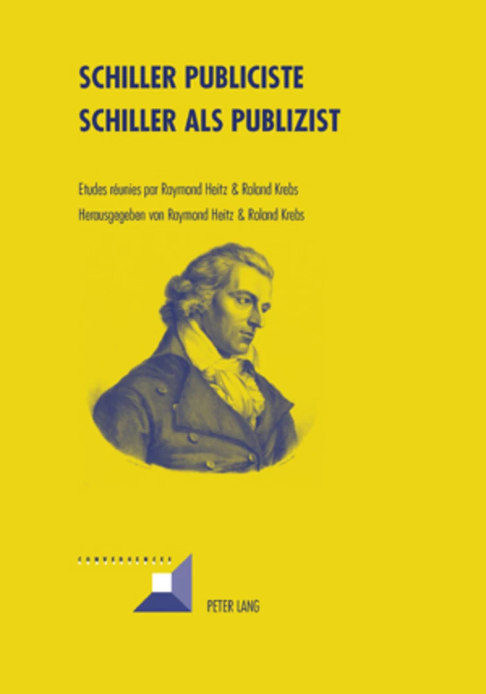 Titre: Schiller Publiciste- Schiller als Publizist