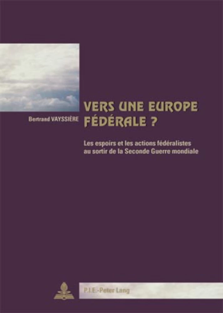 Title: Vers une Europe fédérale ?