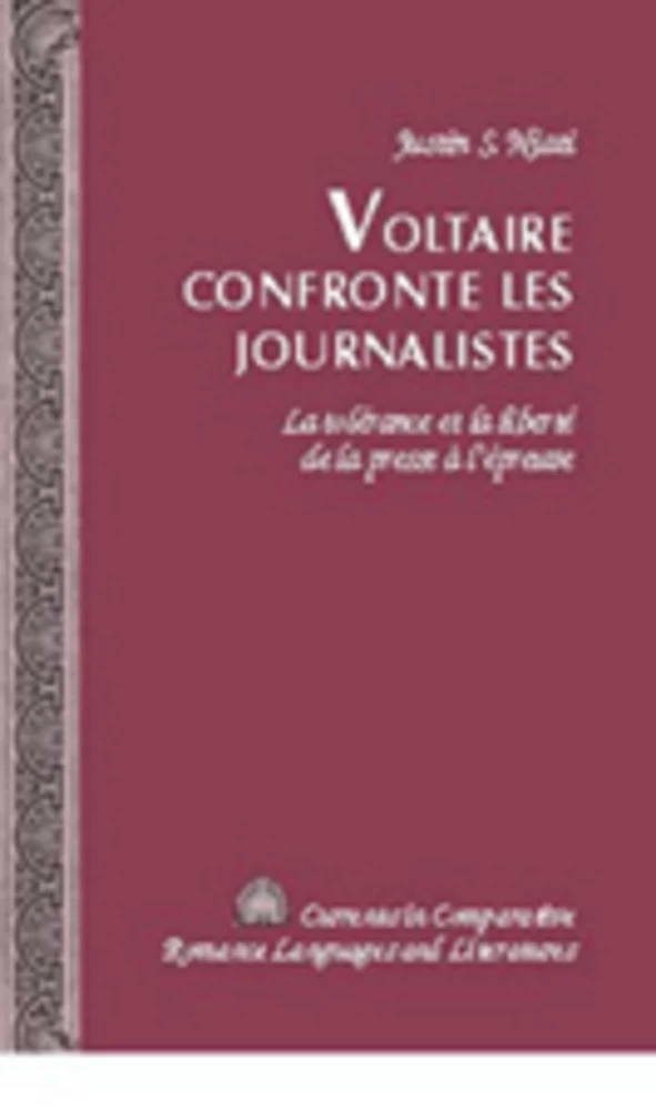 Titre: Voltaire confronte les journalistes