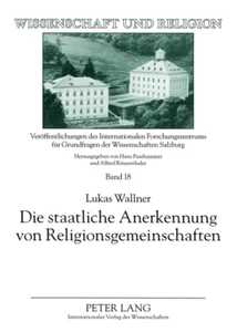 Titel: Die staatliche Anerkennung von Religionsgemeinschaften