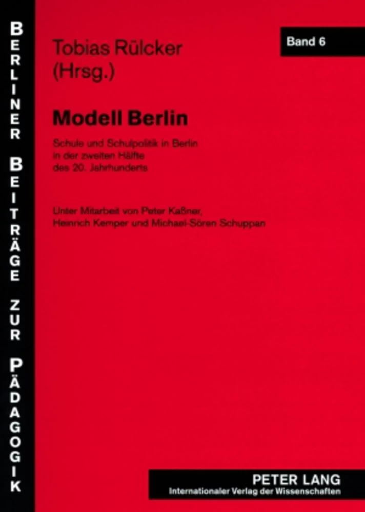 Titel: Modell Berlin