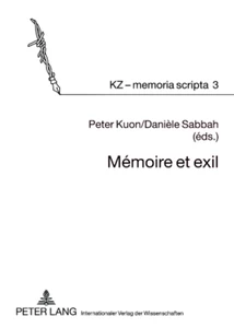 Title: Mémoire et exil